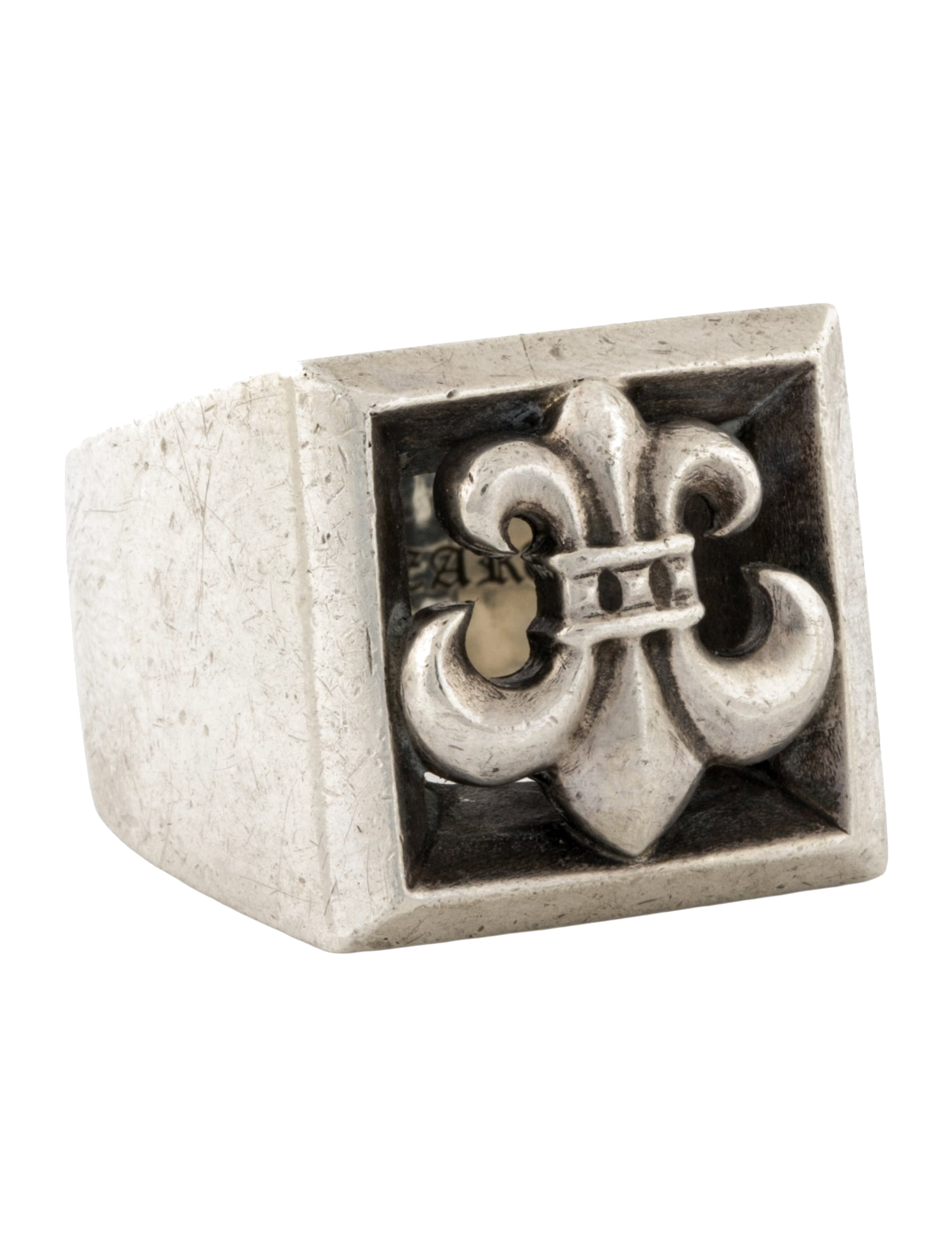 Fleur de Lis Signet Ring